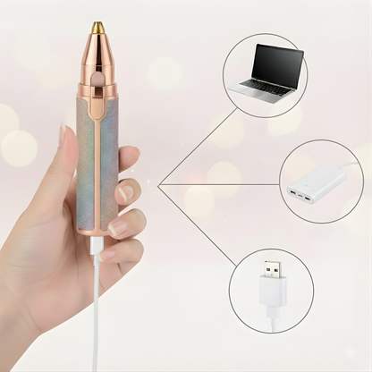 Depiladora Facial de Precisión Indolora Recargable