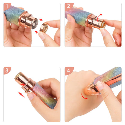 Depiladora Facial de Precisión Indolora Recargable