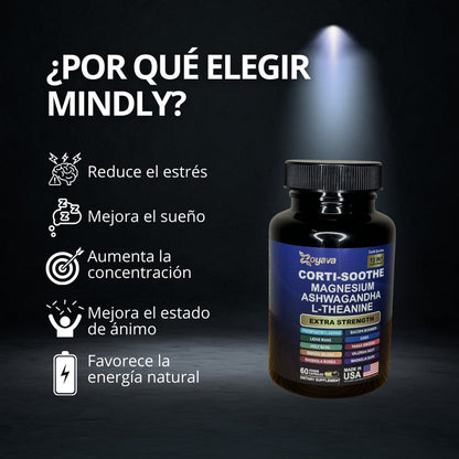 Suplemento Antiestrés Cortisol 60 Cápsulas