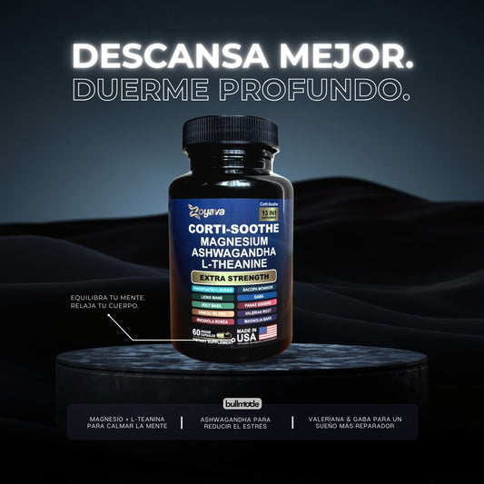 Suplemento Antiestrés Cortisol 60 Cápsulas